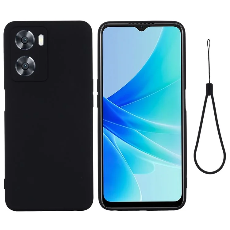 For Oppo A57 4G / A57s 4G Anti-wear Silicone Soft Phone Case Drop-proof Back Cover Mobile Phone Protector - Green-Cellmalls