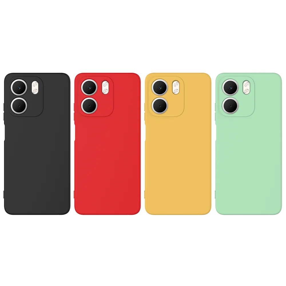 For Oppo A5x 5G / Oppo A5x 4G Liquid Silicone Case Phone Back Cover with Hand Strap - Black-Cellmalls