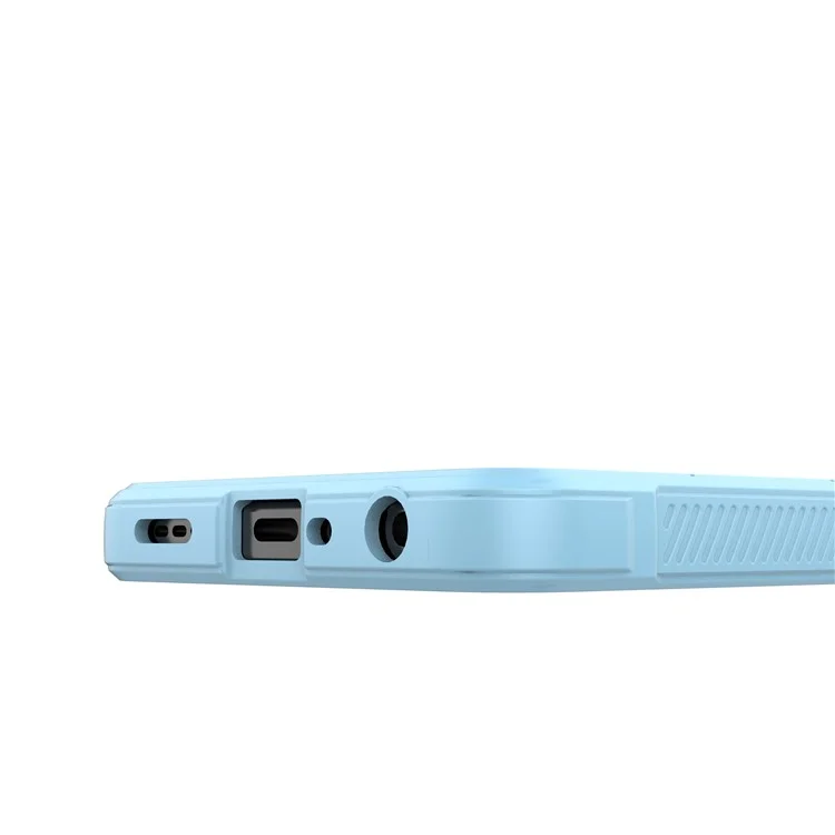 For Oppo A58 4G TPU Case Drop-proof Mobile Phone Back Cover - Baby Blue-Cellmalls