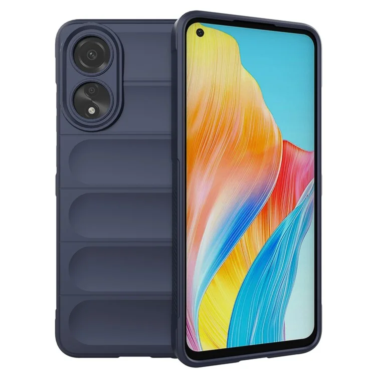 For Oppo A78 4G Case Soft TPU Protective Back Shell Cover - Wine Red-Cellmalls