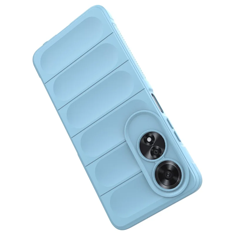 For Oppo A60 4G Case Anti-Drop Mobile Phone TPU Back Cover - Baby Blue-Cellmalls
