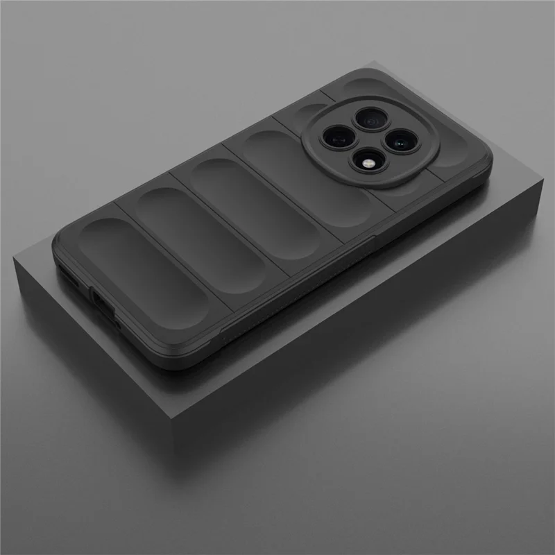 For Oppo F29 Pro 5G Case Anti-Drop Soft TPU Rugged Phone Back Cover - Black-Cellmalls