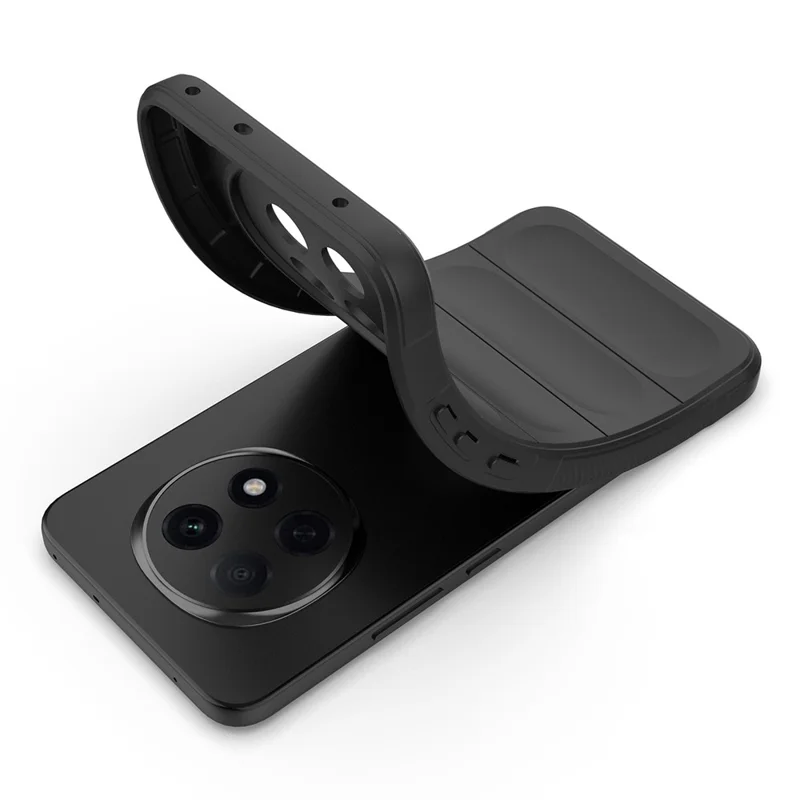 For Oppo F29 Pro 5G Case Anti-Drop Soft TPU Rugged Phone Back Cover - Black-Cellmalls