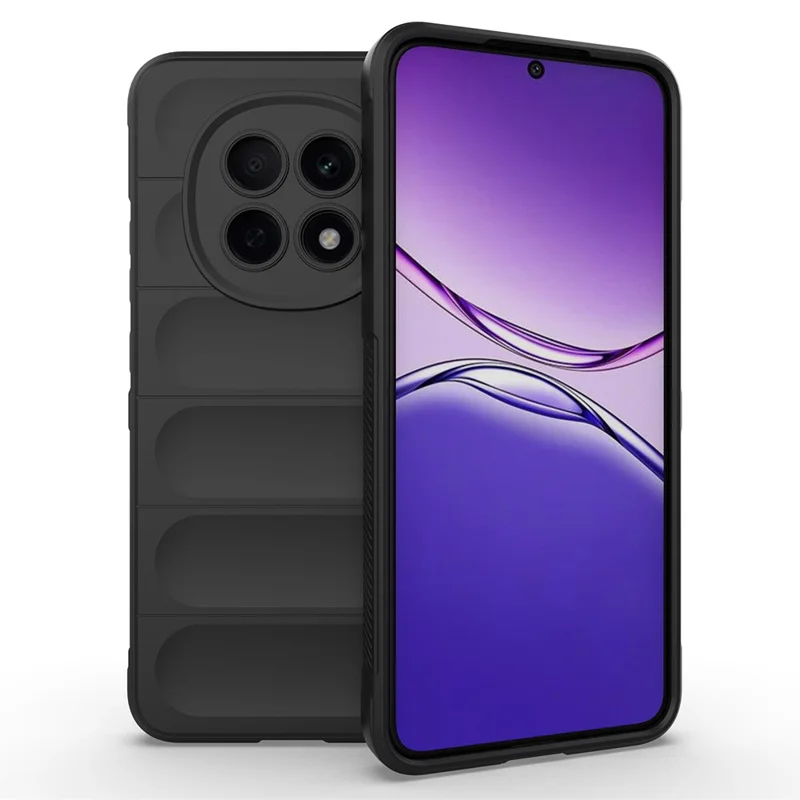 For Oppo F29 Pro 5G Case Anti-Drop Soft TPU Rugged Phone Back Cover - Black-Cellmalls