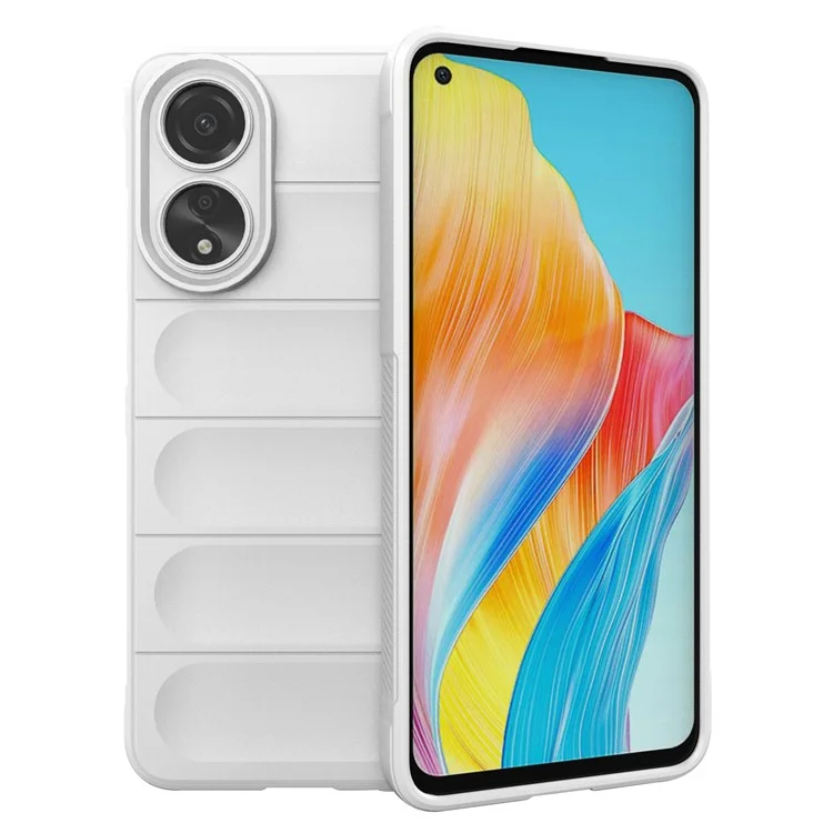 For Oppo A78 4G Case Soft TPU Protective Back Shell Cover - Wine Red-Cellmalls