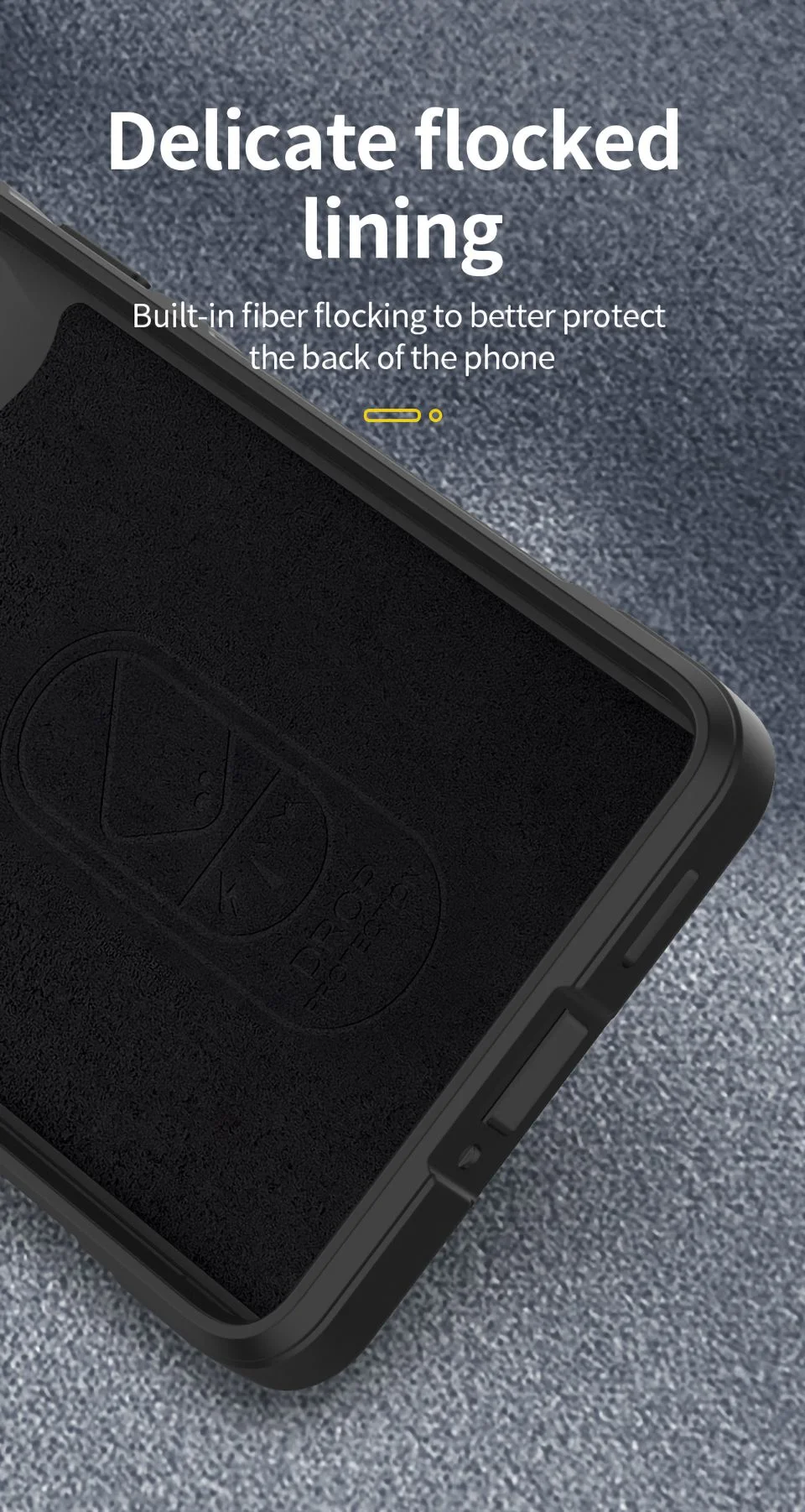 For Oppo Find X5 Shockproof Flexible Soft TPU Anti-slip Edge Cell Phone Protector Rugged Back Case - Dark Blue-Cellmalls