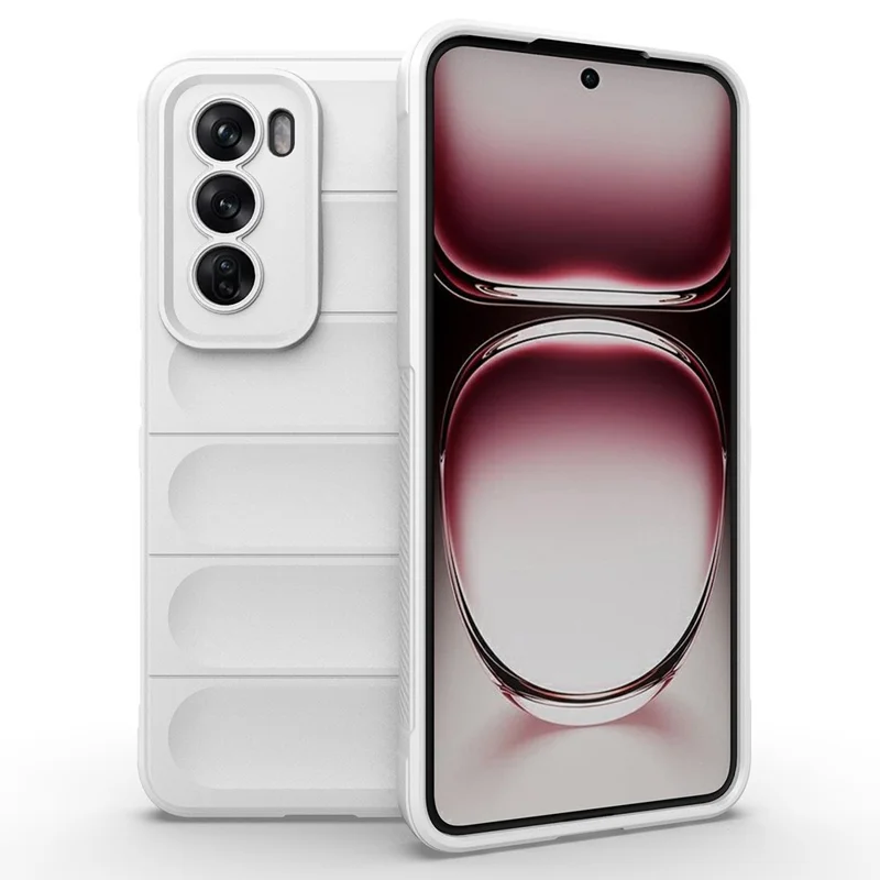 For Oppo Reno12 Pro 5G (Global) Case Soft TPU Drop Resistant Phone Cover - Black-Cellmalls