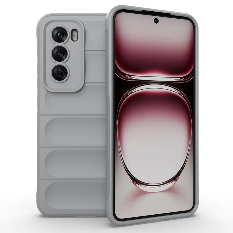 For Oppo Reno12 Pro 5G (Global) Case Soft TPU Drop Resistant Phone Cover - Black-Cellmalls