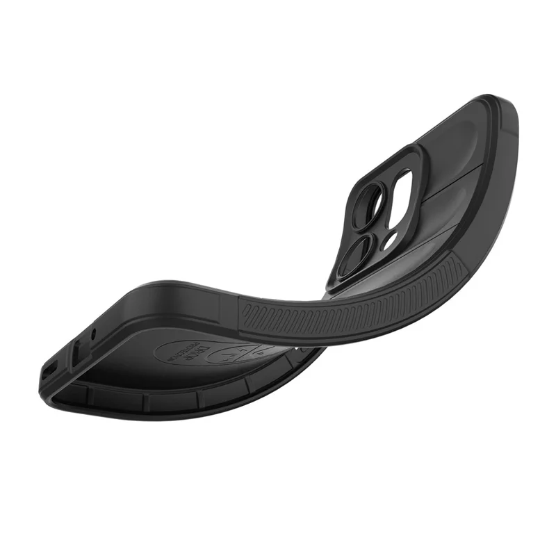 For Oppo Reno14 Pro 5G (Global) Case Anti-Drop Soft TPU Rugged Phone Back Cover - Black-Cellmalls