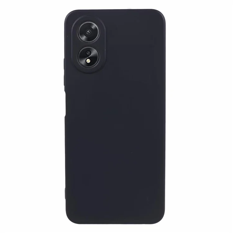 For Oppo A78 4G TPU Case Soft Touch Fiber Lining Rubberized Phone Cover - Pink-Cellmalls