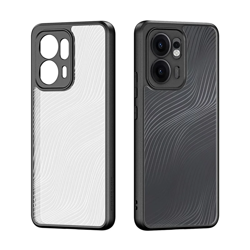 For Oppo Reno13 F 4G / Oppo Reno13 F 5G Case DUX DUCIS Aimo Series TPU+PC Matte Drop-proof Phone Cover (REACH Certification) - Black-Cellmalls