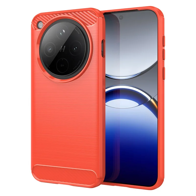 For Oppo Find X8 5G Case Carbon Fiber Texture Brushed Anti Fingerprint Phone Back Cover - Black-Cellmalls