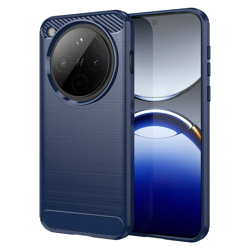 For Oppo Find X8 5G Case Carbon Fiber Texture Brushed Anti Fingerprint Phone Back Cover - Black-Cellmalls