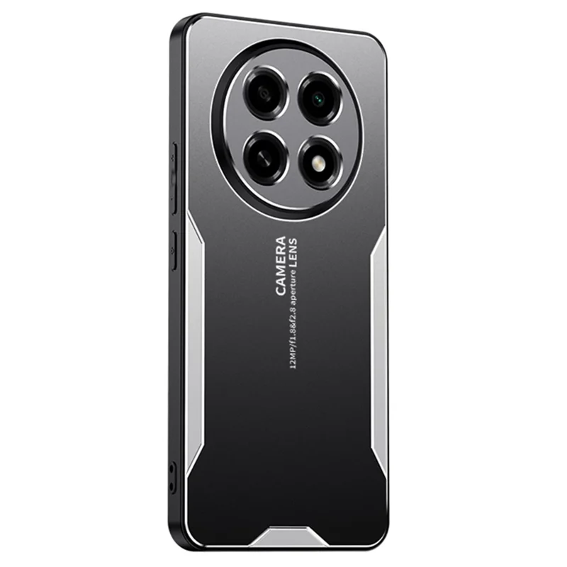 For Oppo A2 Pro 5G Shockproof Cover Aluminum Alloy Phone Protection Case - Gold-Cellmalls