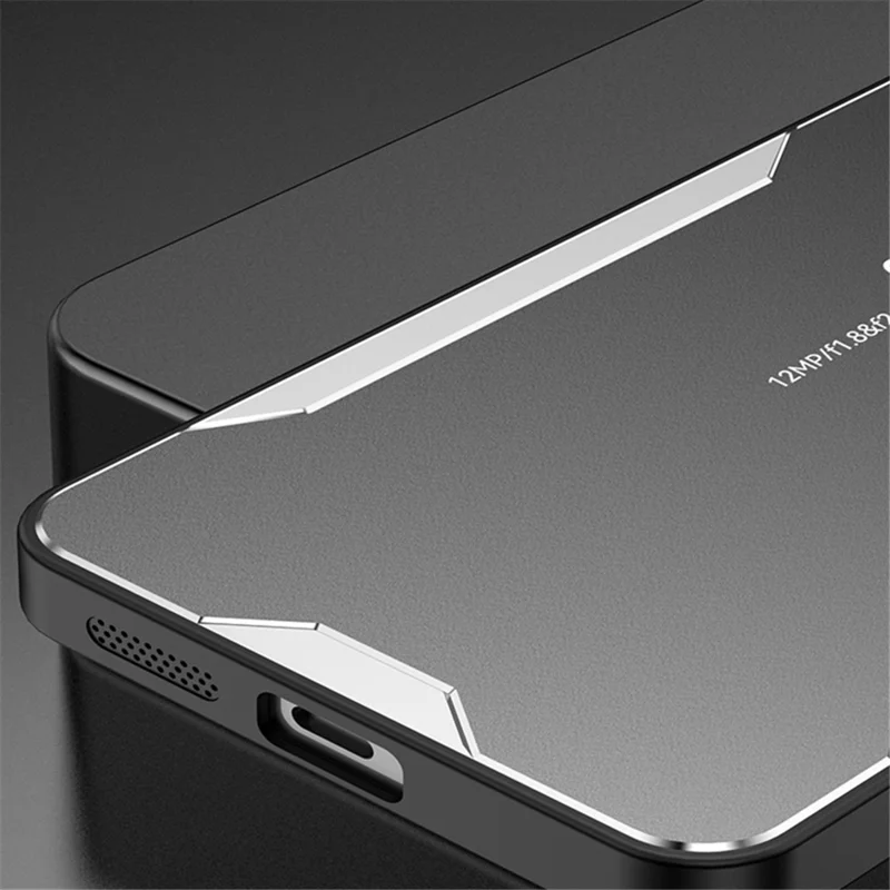 For Oppo A2 Pro 5G Shockproof Cover Aluminum Alloy Phone Protection Case - Gold-Cellmalls