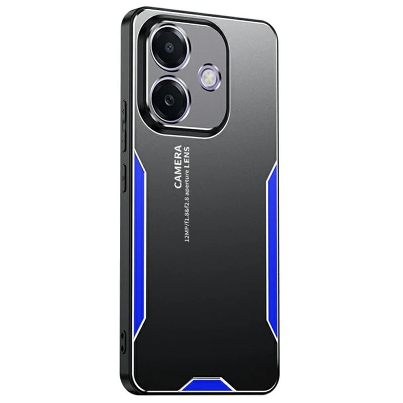 For Oppo A5 Pro 4G (Global) / 5G (Global) / A5 Energy 5G (China) Phone Case Aluminium Alloy TPU PC Back Cover - Gold-Cellmalls