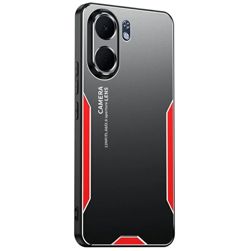 For Oppo A5x 4G Case Aluminium Alloy TPU PC Phone Back Cover - Gold-Cellmalls