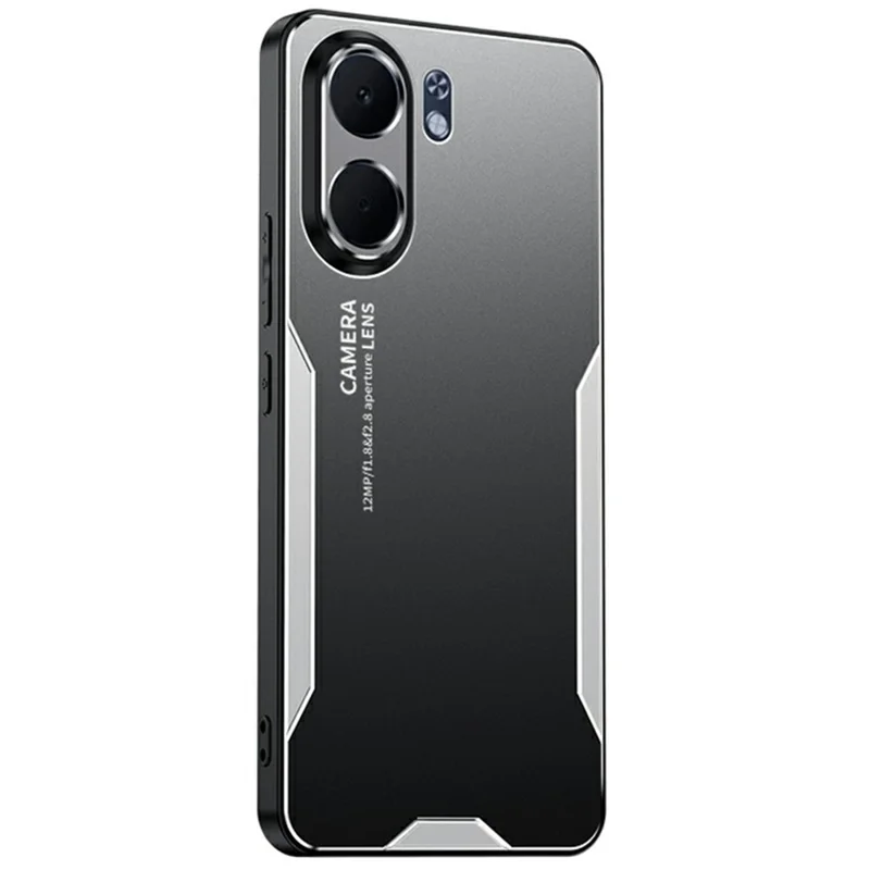 For Oppo A5x 4G Case Aluminium Alloy TPU PC Phone Back Cover - Gold-Cellmalls