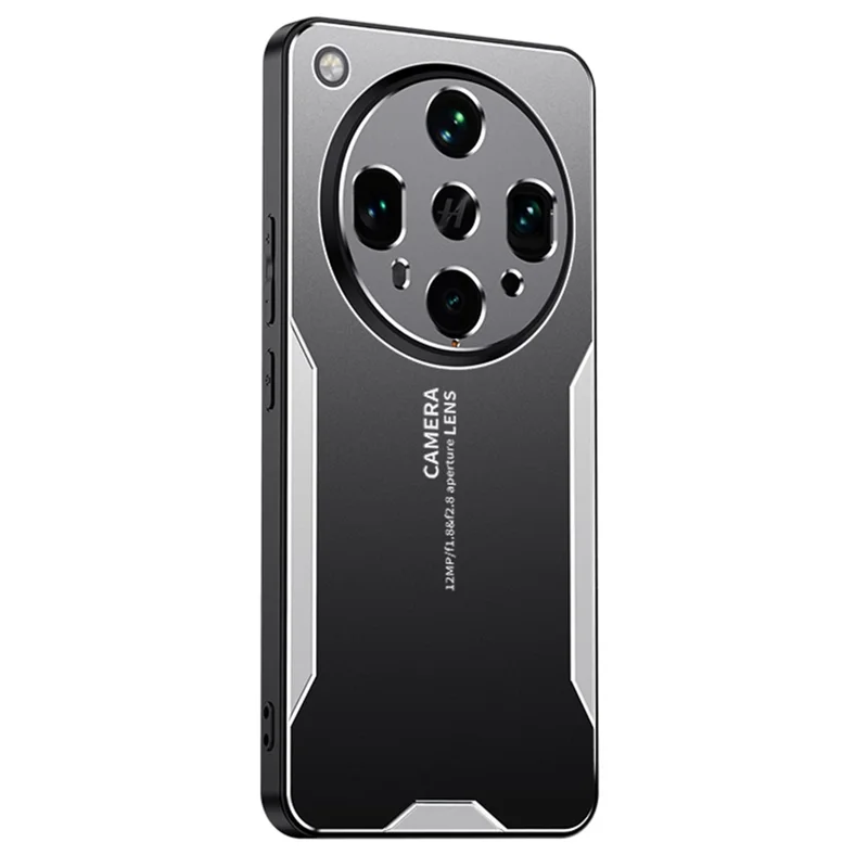 For Oppo Find X8 Ultra 5G Phone Case Aluminium Alloy TPU PC Back Cover - Gold-Cellmalls