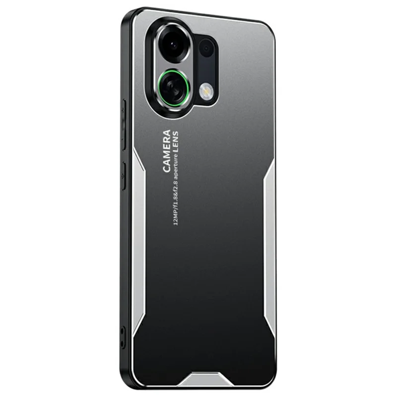 For Oppo K13 Turbo Pro 5G Phone Case Aluminium Alloy TPU PC Back Cover - Gold-Cellmalls