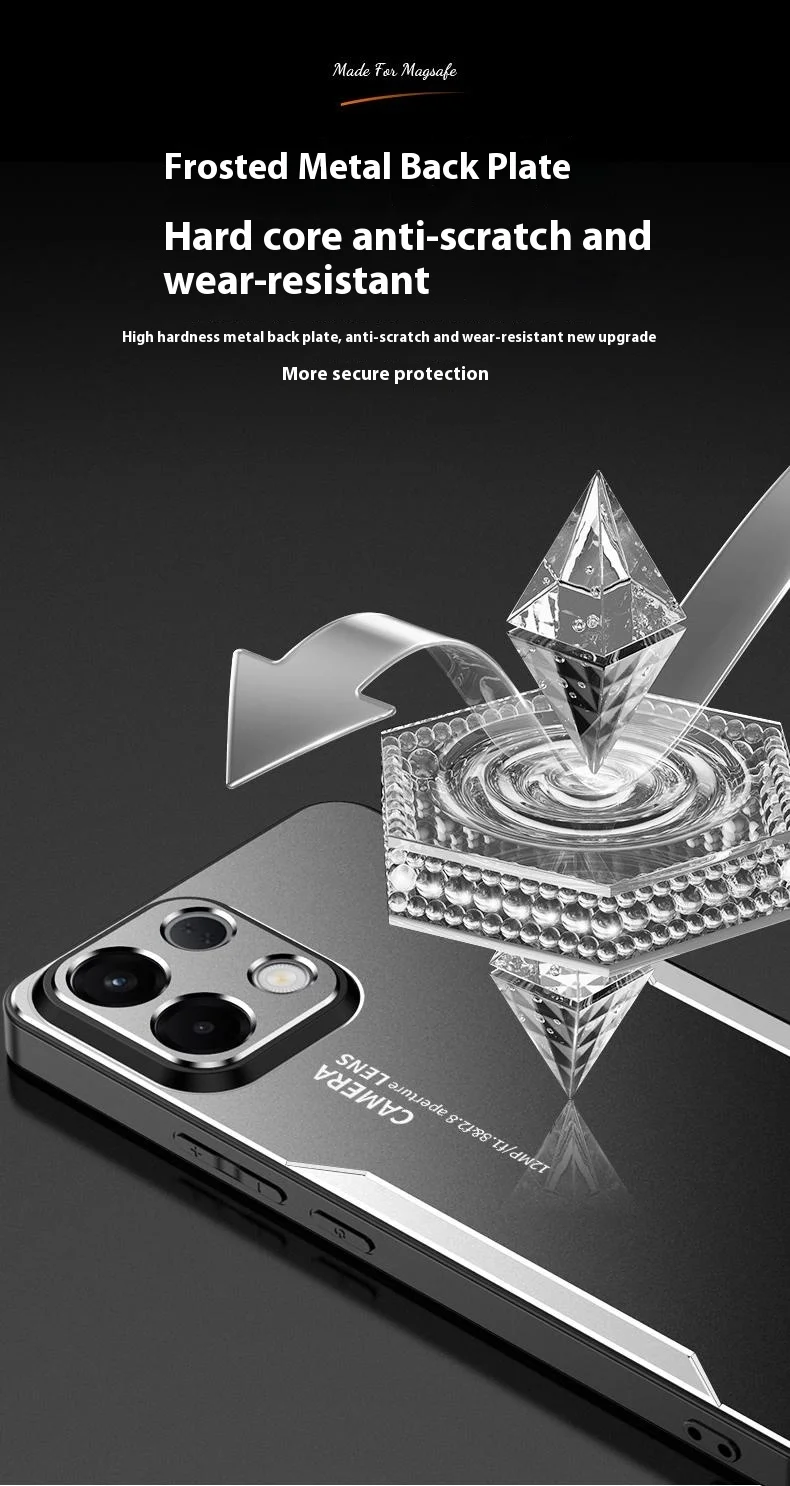 For Oppo K13 5G (Oppo K12s) Phone Case Aluminium Alloy TPU PC Back Cover - Gold-Cellmalls