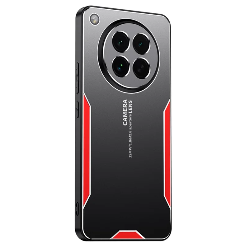 For Oppo Find X8s 5G Phone Case Aluminium Alloy TPU PC Back Cover - Gold-Cellmalls