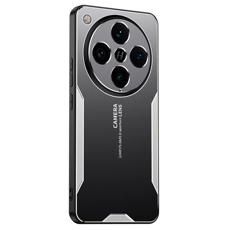 For Oppo Find X8 Pro 5G Phone Case Aluminium Alloy TPU PC Back Cover - Gold-Cellmalls