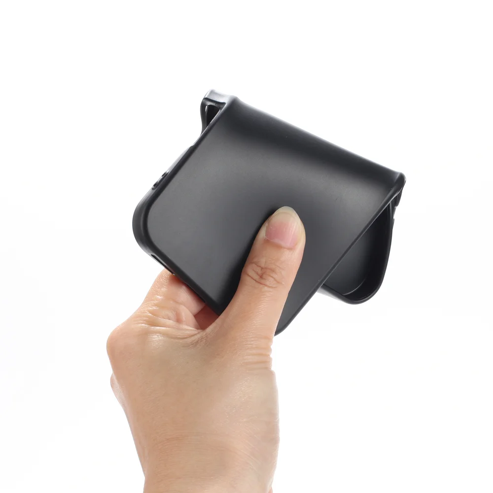 For Oppo Reno13 5G (Global) TPU Case Soft Matte Anti-fingerprint Phone Back Cover - Black-Cellmalls