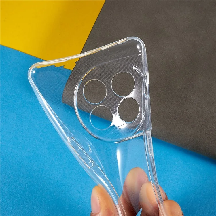 For OnePlus 11 5G Shockproof Phone Shell Protector, Phone Case Ultra Thin High Transparency Clear Flexible TPU Cover-Cellmalls