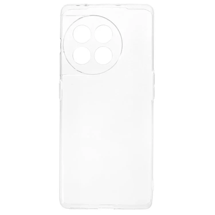 For OnePlus 11R 5G / Ace 2 5G High Transparency Flexible TPU Smartphone Case Clear Anti-Scratch Phone Shell Cover-Cellmalls