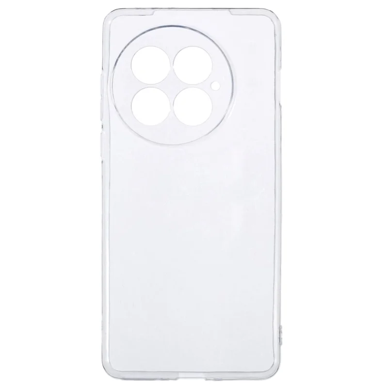 For OnePlus 13 Clear Phone Case Ultra-Thin Flexible TPU Back Cover-Cellmalls