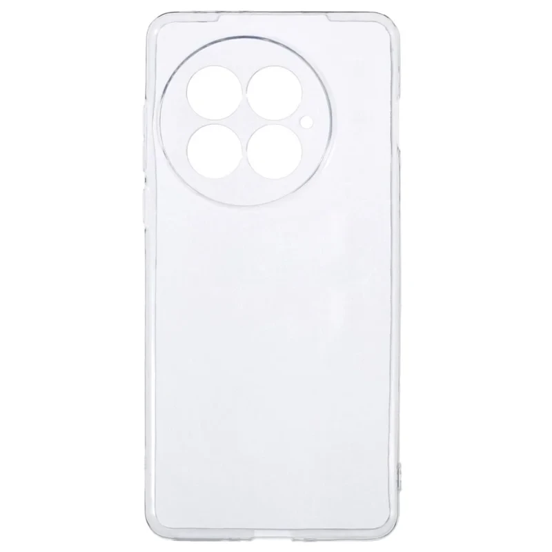 For OnePlus 13 Clear Phone Case Ultra-Thin Flexible TPU Back Cover-Cellmalls