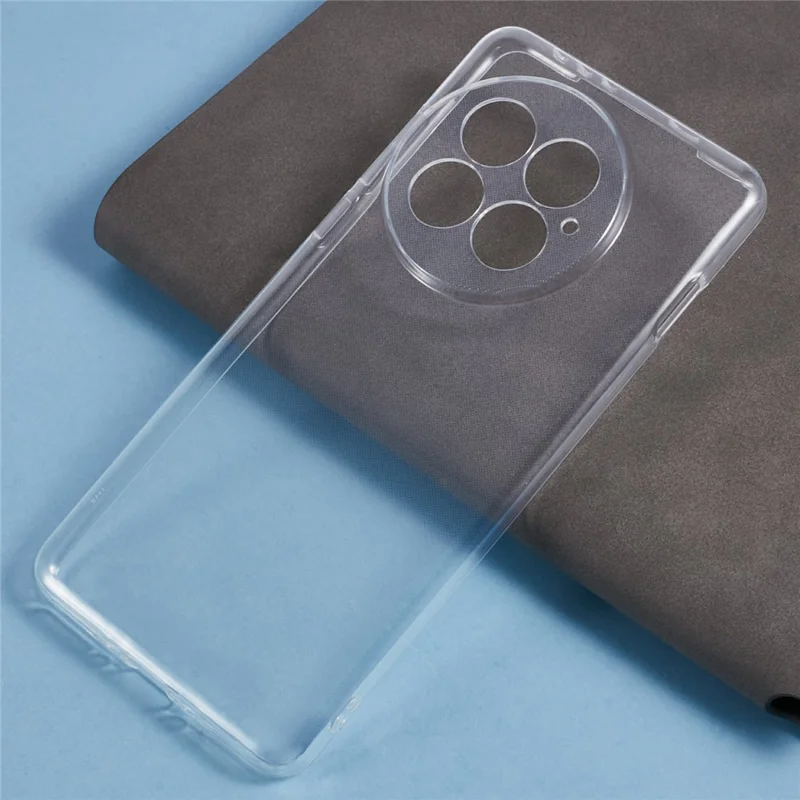 For OnePlus 13 Clear Phone Case Ultra-Thin Flexible TPU Back Cover-Cellmalls
