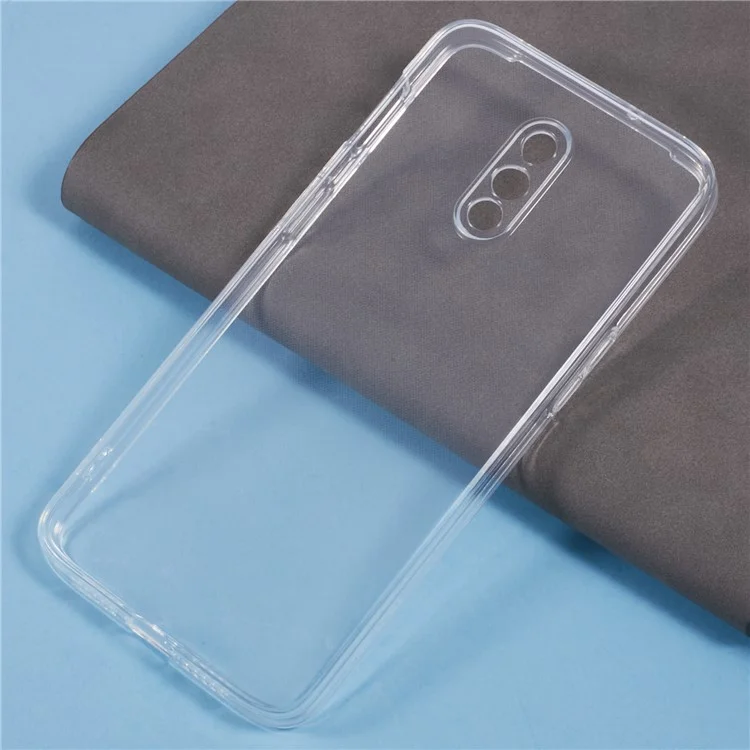 Soft TPU Phone Case for OnePlus 6T Transparent Ultra-Thin Drop Resistant Back Cover-Cellmalls