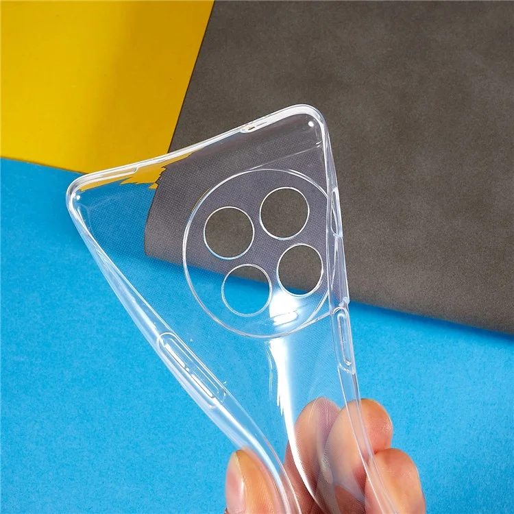 For OnePlus 11R 5G / Ace 2 5G High Transparency Flexible TPU Smartphone Case Clear Anti-Scratch Phone Shell Cover-Cellmalls