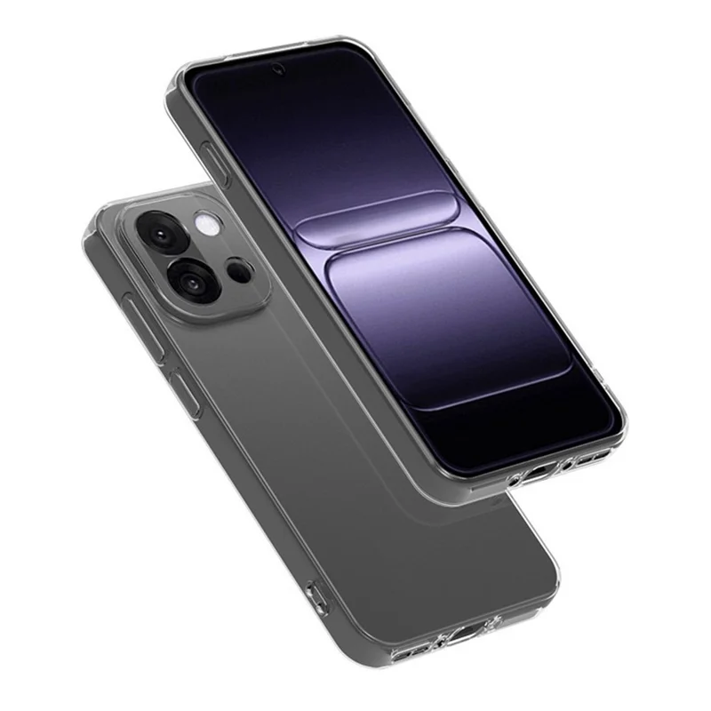 For OnePlus 13T 5G Back Cover Ultra Thin Flexible TPU Clear Phone Case-Cellmalls