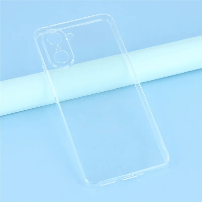 For OnePlus Nord CE 5G  /  Ace 5 Racing 5G Back Cover Ultra Thin Flexible TPU Clear Phone Case-Cellmalls