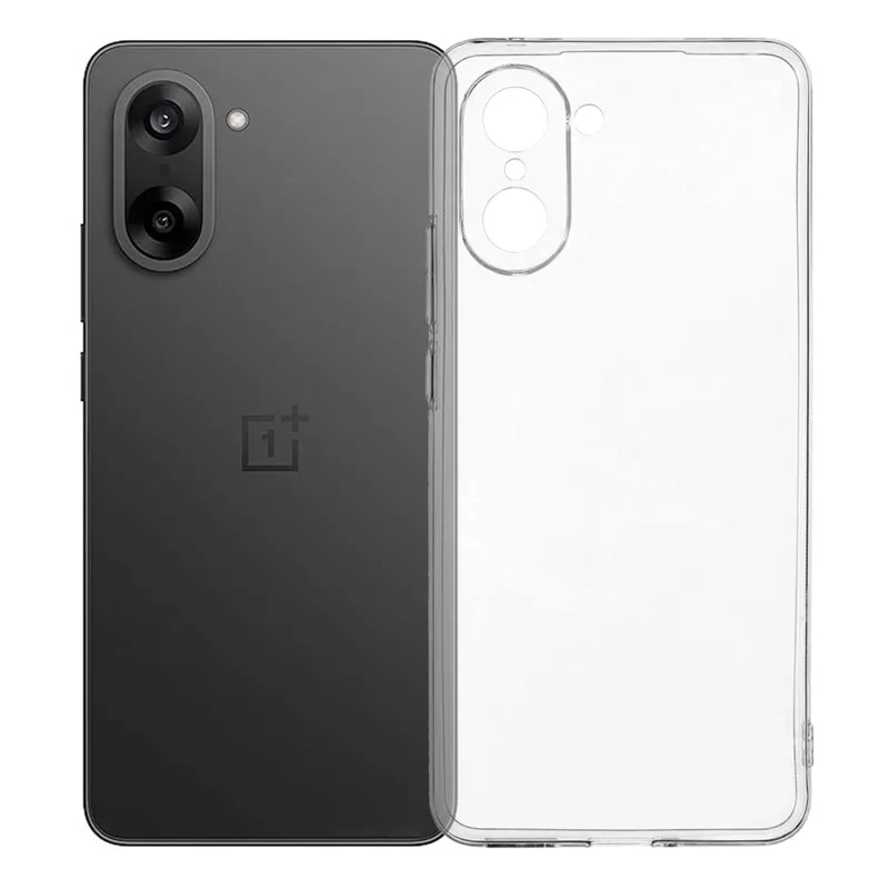 For OnePlus Nord CE 5G  /  Ace 5 Racing 5G Back Cover Ultra Thin Flexible TPU Clear Phone Case-Cellmalls