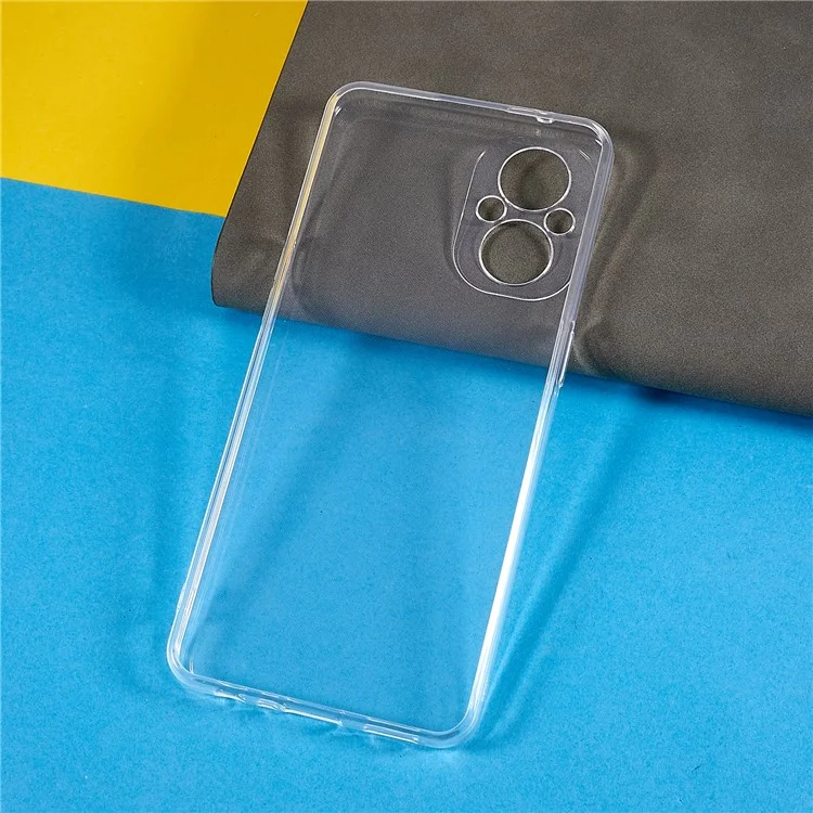 Shockproof Phone Case for OnePlus Nord N20 5G, Anti-Yellowing Crystal Clear Shell Lightweight TPU Phone Cover-Cellmalls
