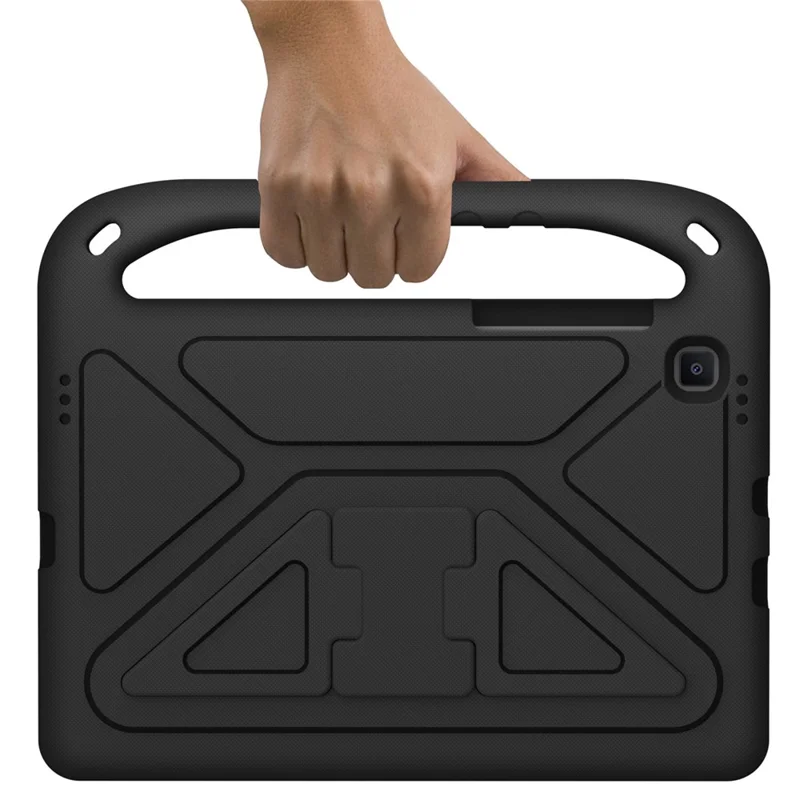 For Samsung Galaxy Tab S6 Lite (2020) / (2022) / S6 Lite (2024) Kickstand EVA Tablet Case Portable Hand Grip Tablet Cover - Black-Cellmalls