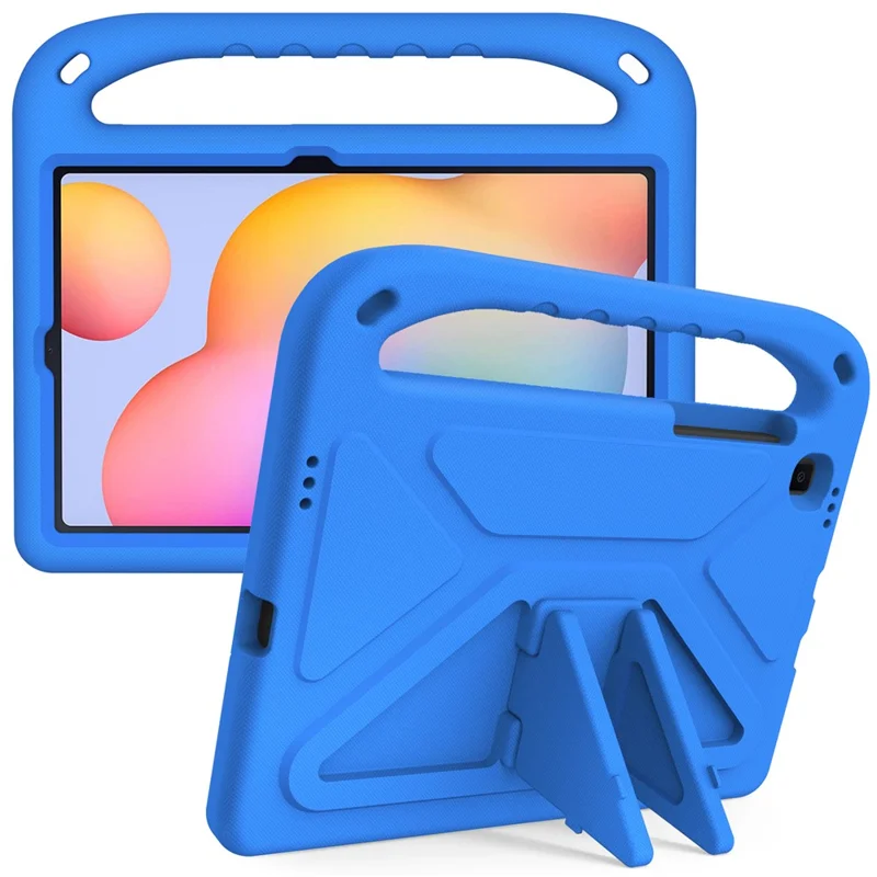 For Samsung Galaxy Tab S6 Lite (2020) / (2022) / S6 Lite (2024) Kickstand EVA Tablet Case Portable Hand Grip Tablet Cover - Black-Cellmalls