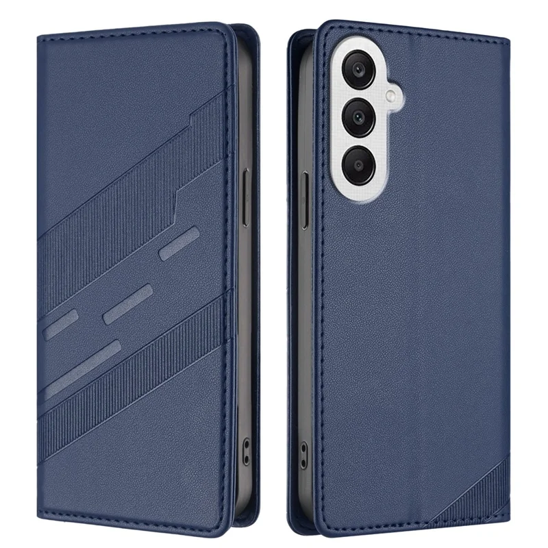 For Samsung Galaxy A25 5G (Global) (161.0 x 76.5 x 8.3mm) Phone Cases Punk Style Imprinted Wallet Stand Leather Cover - Red-Cellmalls