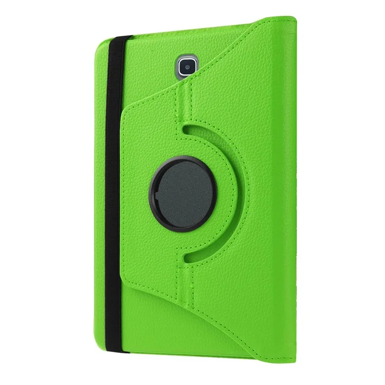 Lychee Grain PU Leather Stand Case for Samsung Galaxy Tab S2 8.0 - Green-Cellmalls