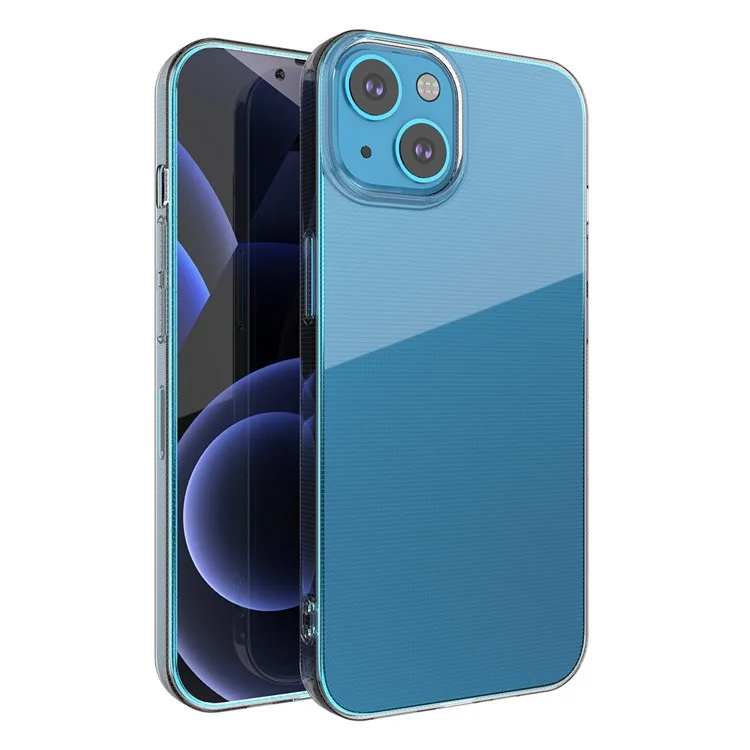 Ultra Thin Crystal Clear TPU Phone Protective Case for iPhone 13 6.1 inch-Cellmalls