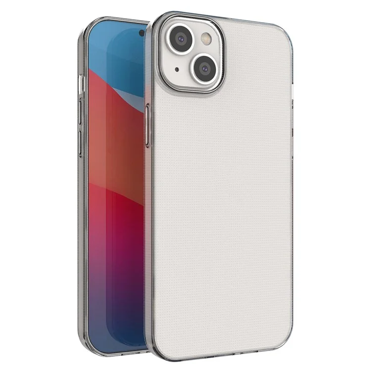 Soft TPU Case for iPhone 14 Plus 6.7 Inch, Ultra Slim Anti-Yellowing Clear Phone Cover-Cellmalls