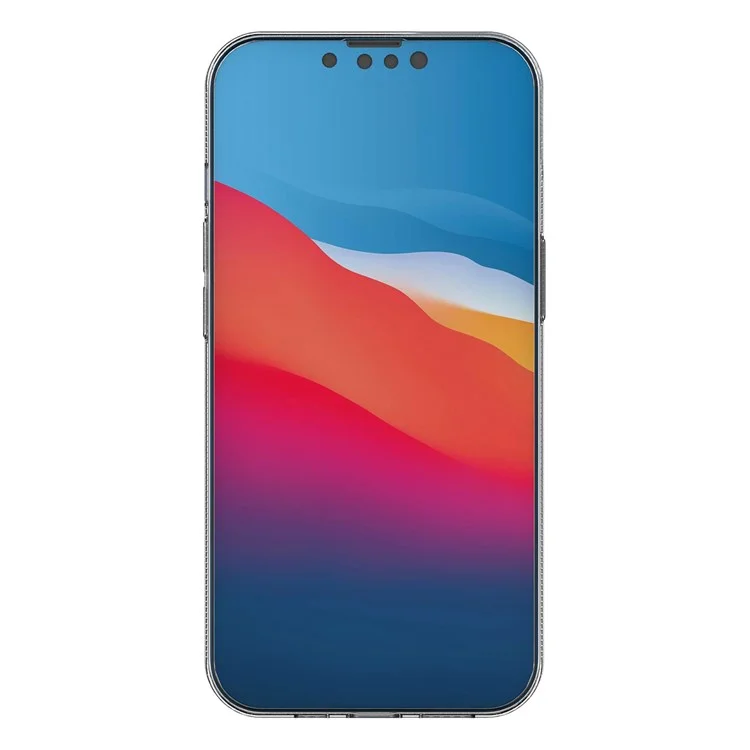 Transparent Phone Case for iPhone 14 6.1 Inch, Ultra Slim Anti-Drop Protection TPU Back Cover-Cellmalls