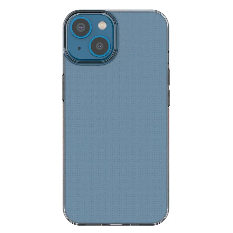 Transparent Phone Case for iPhone 14 6.1 Inch, Ultra Slim Anti-Drop Protection TPU Back Cover-Cellmalls