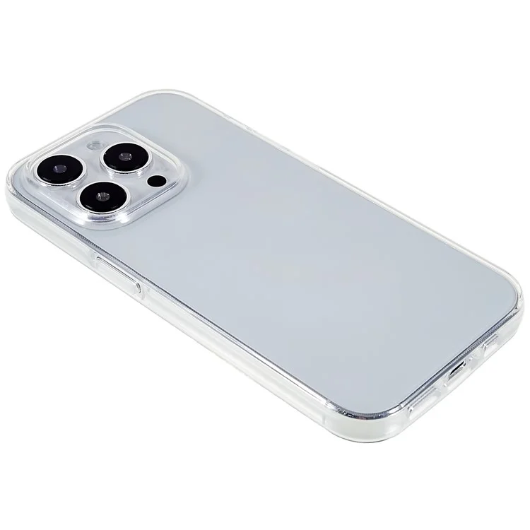 Super Slim TPU Phone Cover for iPhone 15 Pro , HD Clear Shell Dustproof Cell Phone Case-Cellmalls