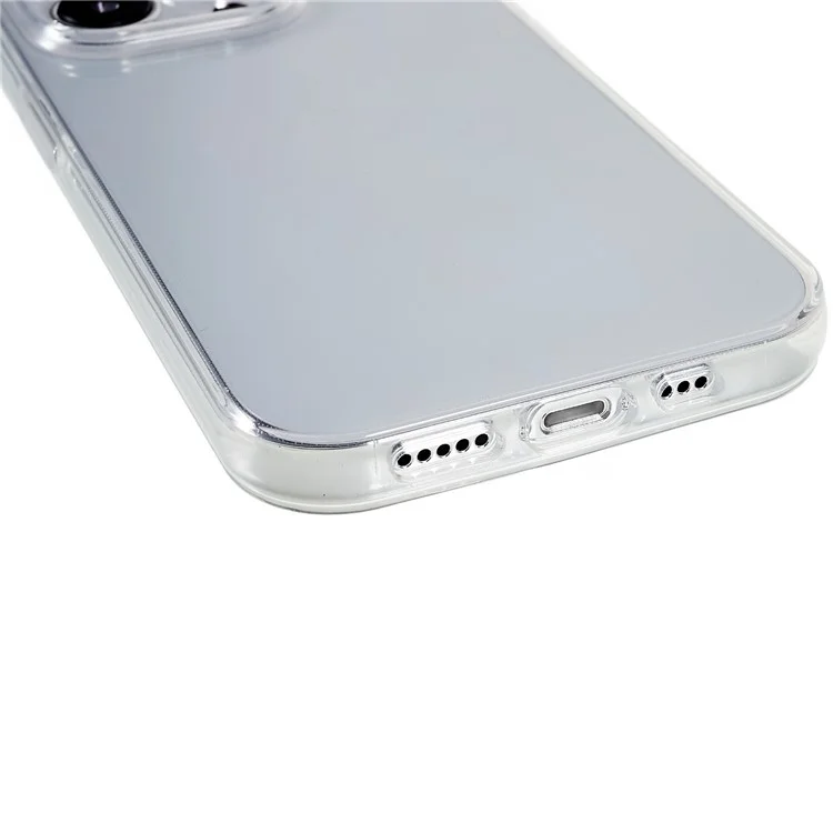 For iPhone 15 Pro Max Super Slim TPU Clear Phone Cover Dustproof Cell Phone Case-Cellmalls