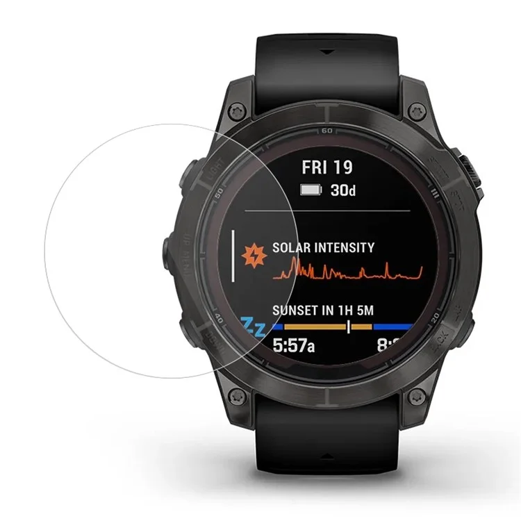 For Garmin Fenix 7X Pro Anti-explosion Full Screen Protector Ultra Clear TPU Screen Film-Cellmalls